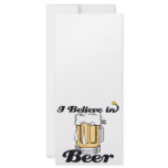 i believe in beer rack cards