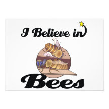 i believe in bees invites