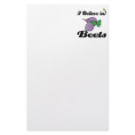 i believe in beets custom stationery