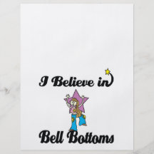i believe in bell bottoms full color flyer