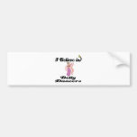i believe in belly dancers bumper sticker