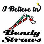 i believe in bendy straws photo sculptures
