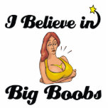 i believe in big boobs photo sculptures