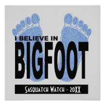 I Believe in Bigfoot Invitation