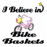 i believe in bike baskets photo sculptures