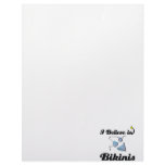 i believe in bikinis letterhead