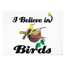 i believe in birds announcements
