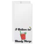 i believe in bloody marys rack cards