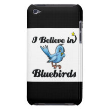 i believe in bluebirds barely there iPod cover