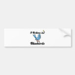 i believe in bluebirds bumper stickers