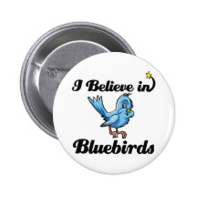 i believe in bluebirds buttons