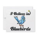 i believe in bluebirds invitations