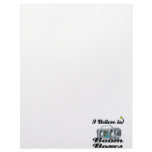 i believe in boom boxes letterhead design