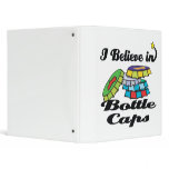 i believe in bottle caps binders