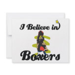 i believe in boxers invitation