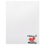 i believe in boxing letterhead