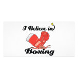i believe in boxing photo cards