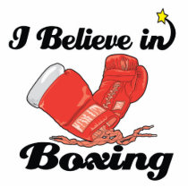 i believe in boxing photo cut out