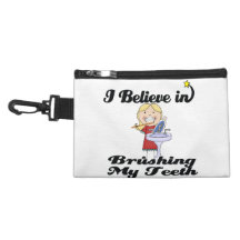 i believe in brushing my teeth girl accessories bags