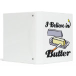 i believe in butter 3 ring binders