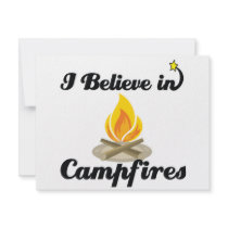 i believe in campfires custom invites