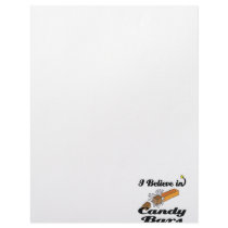 i believe in candy bars customized letterhead