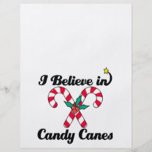 i believe in candy canes flyer