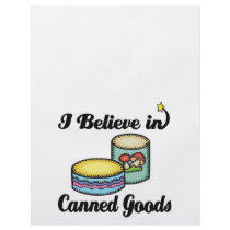 i believe in canned goods full color flyer