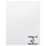 i believe in capricorns personalized letterhead
