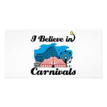 i believe in carnivals photo cards