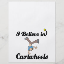 i believe in cartwheels full color flyer