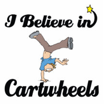i believe in cartwheels photo sculptures