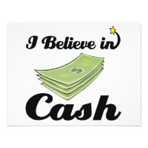 i believe in cash announcements