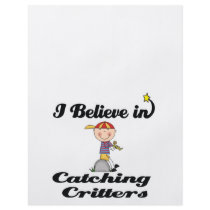 i believe in catching critters flyer design