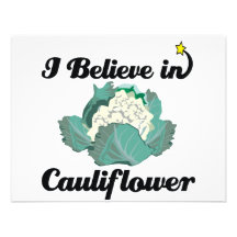 i believe in cauliflower invite