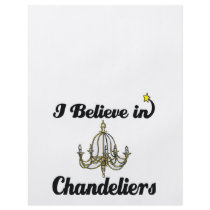i believe in chandeliers custom flyer