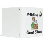 i believe in cheat sheets binders