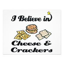 i believe in cheese and crackers announcement