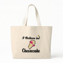 i believe in cheesecake bag