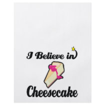 i believe in cheesecake custom flyer