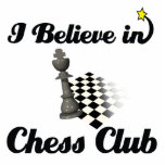 i believe in chess club cut outs