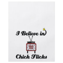 i believe in chick flicks full colour flyer