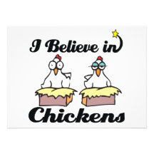 i believe in chickens announcements
