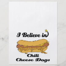 i believe in chili cheese dogs full colour flyer