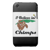 i believe in chimps iPhone 3 case