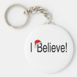 I Believe In Christmas Key Chain