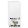 i believe in clipping coupons rack cards