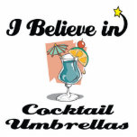 i believe in cocktail umbrellas photo sculptures