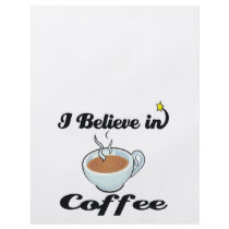 i believe in coffee full colour flyer