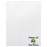 i believe in coin purses letterhead